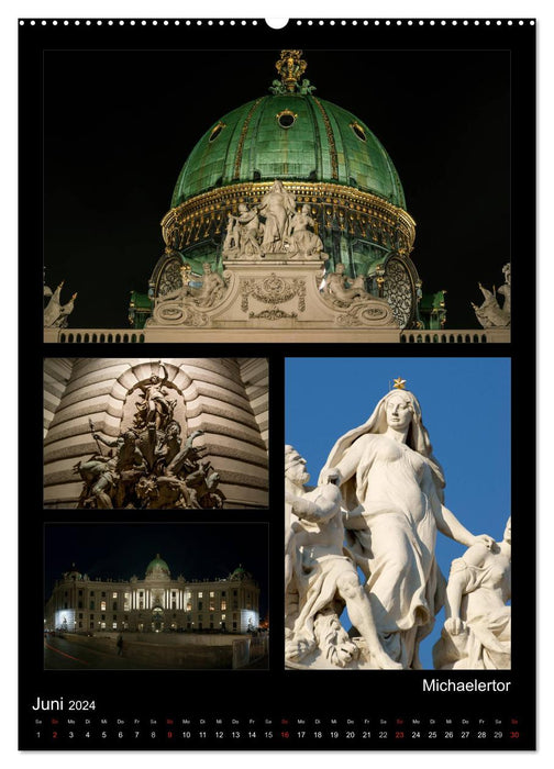 The Hofburg in Vienna (CALVENDO wall calendar 2024) 