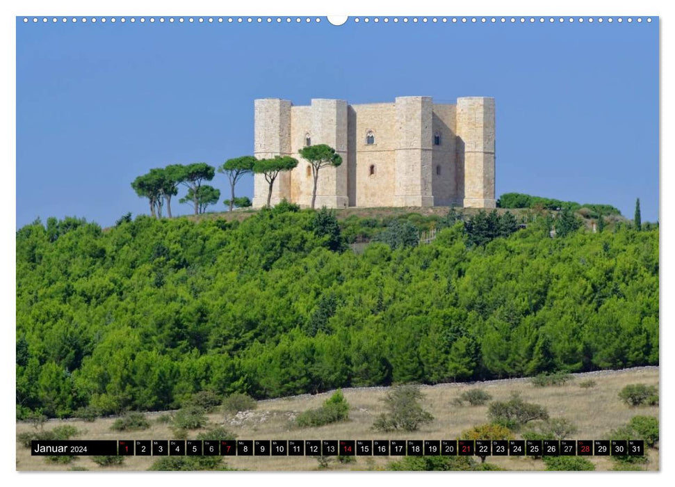 Apulia (CALVENDO wall calendar 2024) 