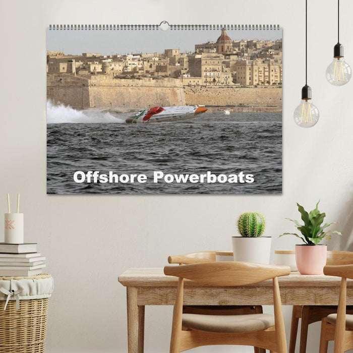 Offshore Powerboats (CALVENDO Wandkalender 2024)