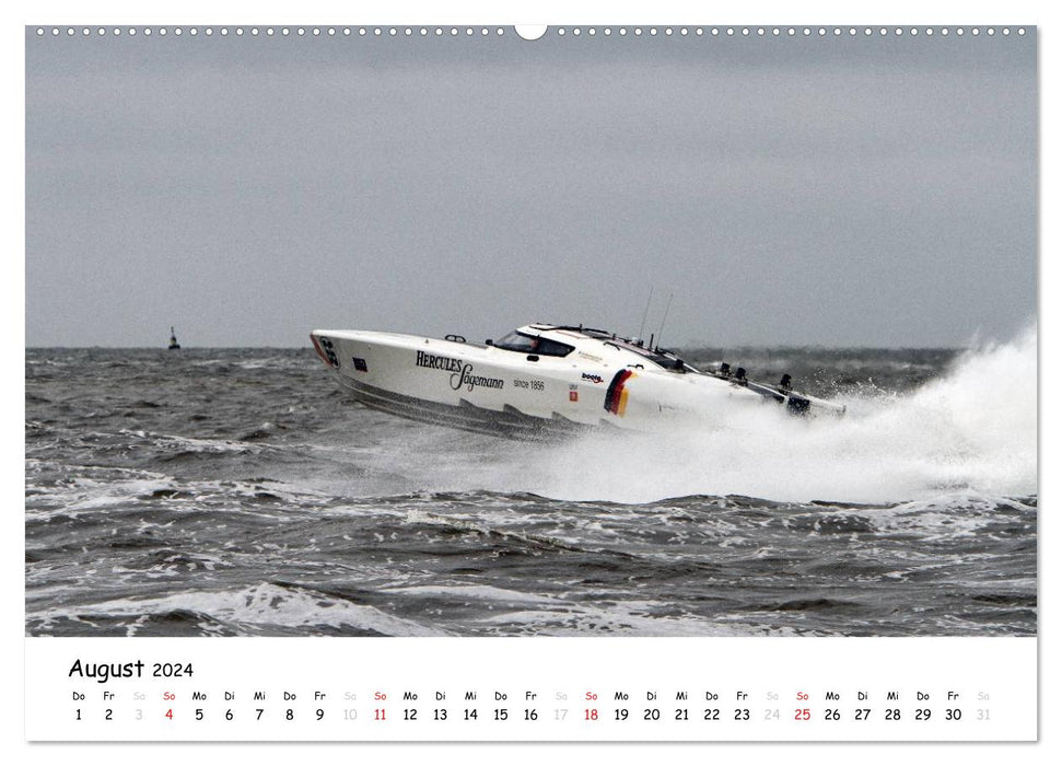 Offshore Powerboats (CALVENDO wall calendar 2024) 