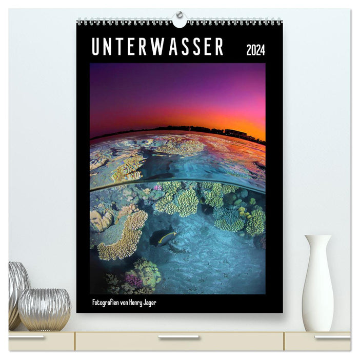 UNTERWASSER / CH-Version (CALVENDO Premium Wandkalender 2024)