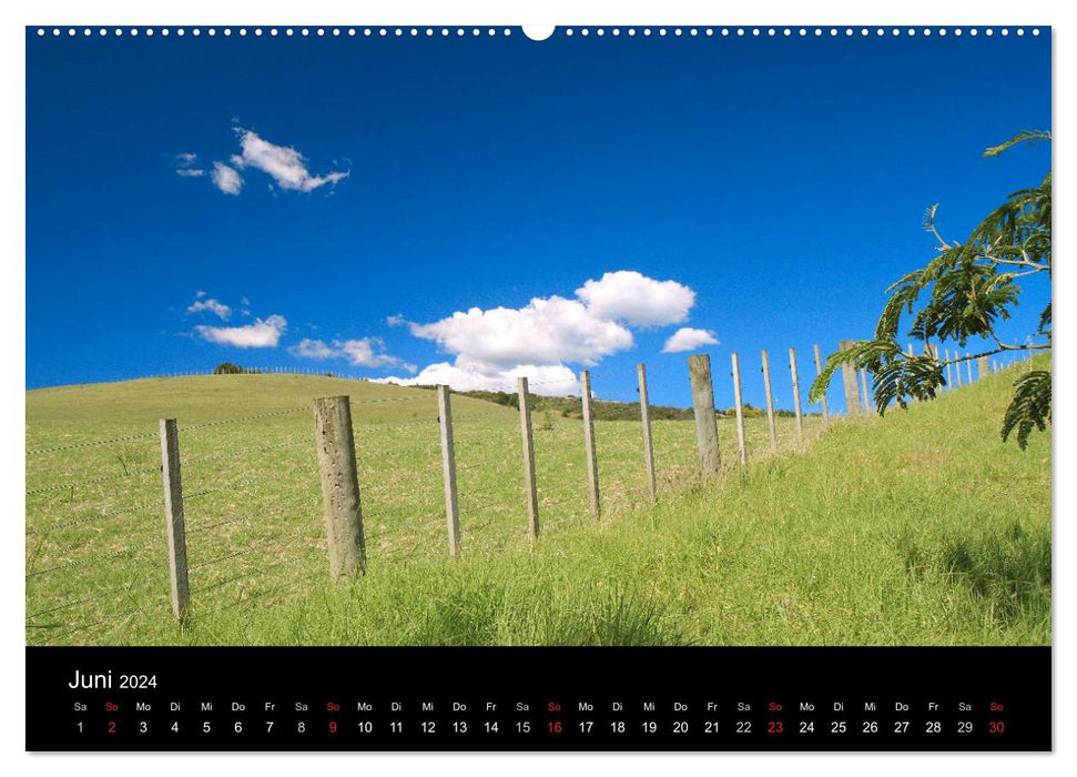 Aotearoa - Das Land der langen weißen Wolke (CALVENDO Premium Wandkalender 2024)