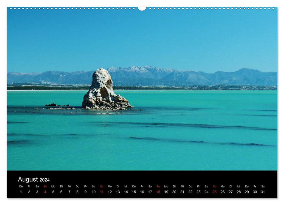 Aotearoa - Das Land der langen weißen Wolke (CALVENDO Premium Wandkalender 2024)