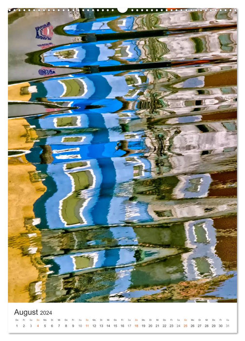acqua alta - Venedig im Spiegel der Kanäle (CALVENDO Premium Wandkalender 2024)