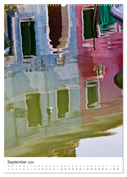 acqua alta - Venedig im Spiegel der Kanäle (CALVENDO Premium Wandkalender 2024)