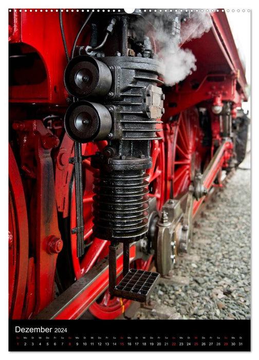 Steam locomotive 01 150 / CH version (CALVENDO wall calendar 2024) 