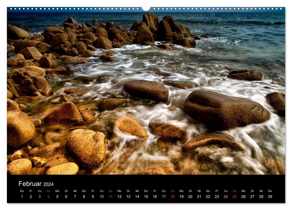 Brittany - A journey to the end of the world / CH version (CALVENDO wall calendar 2024) 