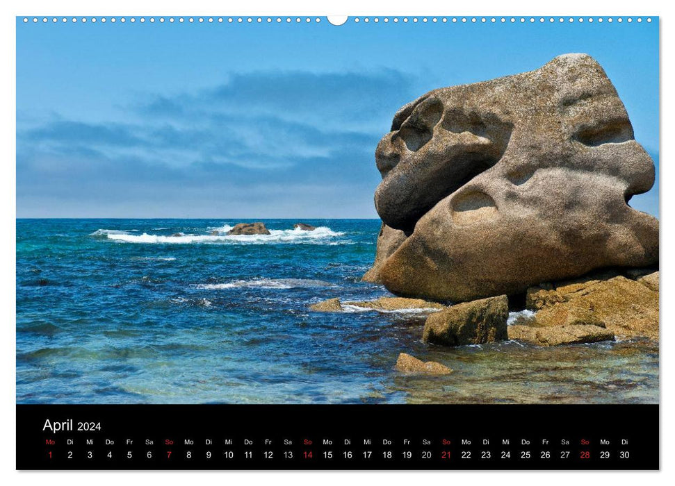 Brittany - A journey to the end of the world / CH version (CALVENDO wall calendar 2024) 