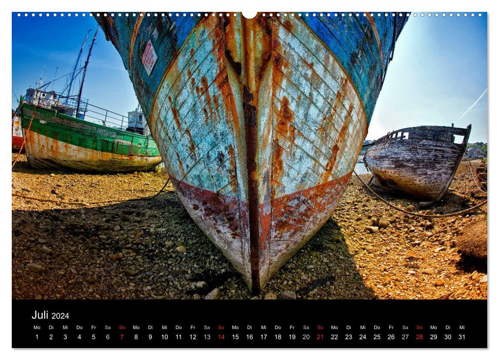 Bretagne - Un voyage au bout du monde / version CH (Calendrier mural CALVENDO 2024)