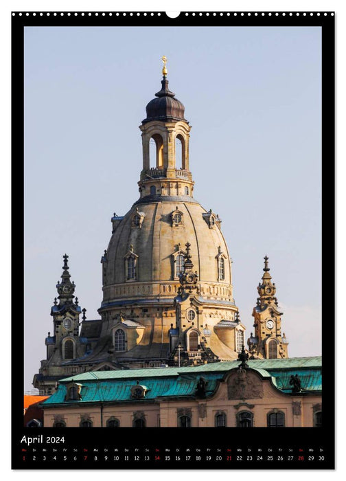 Frauenkirche Dresden (CALVENDO Premium Wall Calendar 2024) 