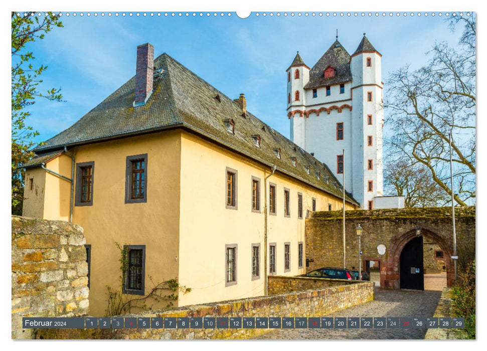Culture in the Rheingau (CALVENDO Premium Wall Calendar 2024) 