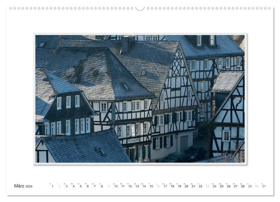 Emotional moments: Freudenberg – views of a city. (CALVENDO Premium Wall Calendar 2024) 