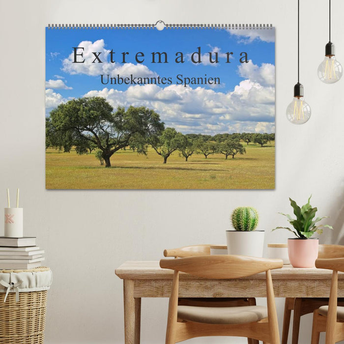 Extremadura - Unknown Spain (CALVENDO wall calendar 2024) 