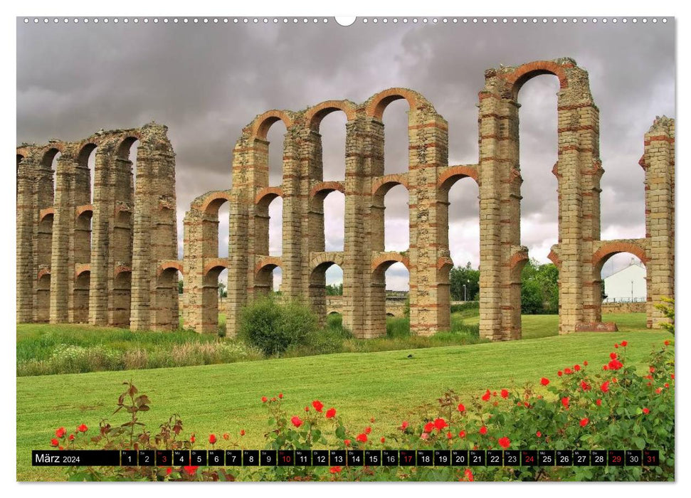 Extremadura - Unknown Spain (CALVENDO wall calendar 2024) 