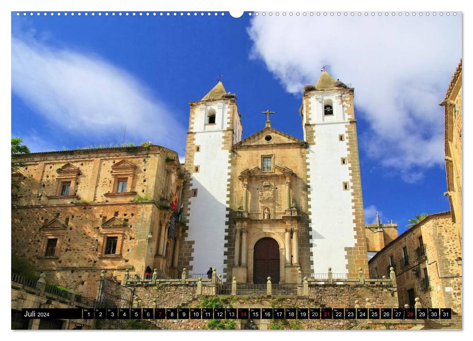 Extremadura - Unknown Spain (CALVENDO wall calendar 2024) 