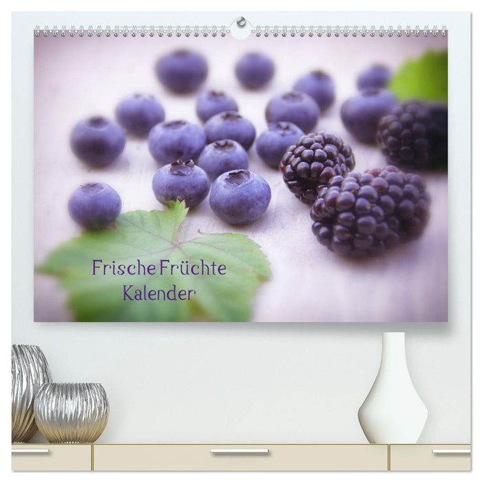 Calendrier des fruits frais (Calvendo Premium Wall Calendar 2024) 