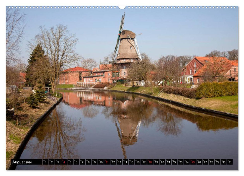 East Frisia (CALVENDO wall calendar 2024) 