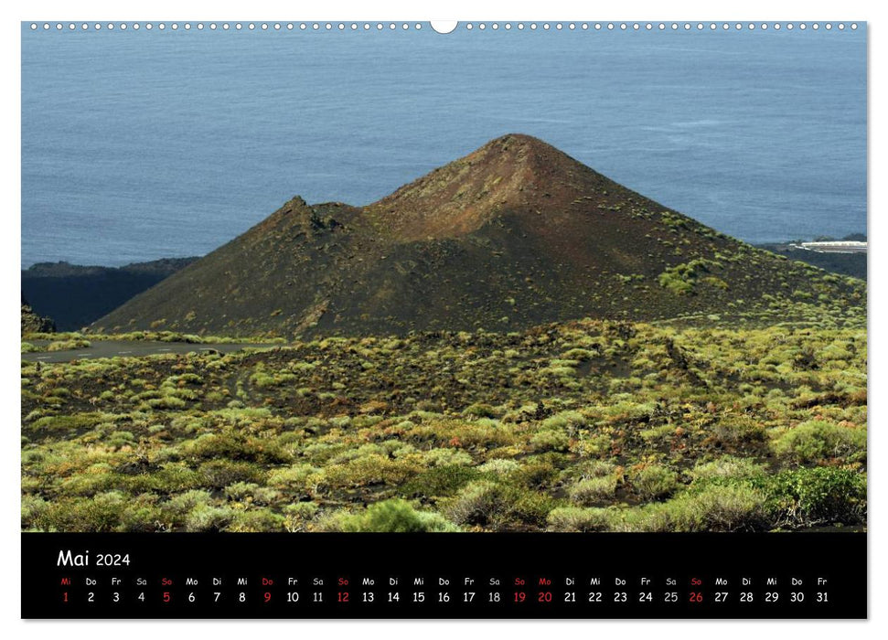 La Palma, Isla bonita (CALVENDO Wandkalender 2024)