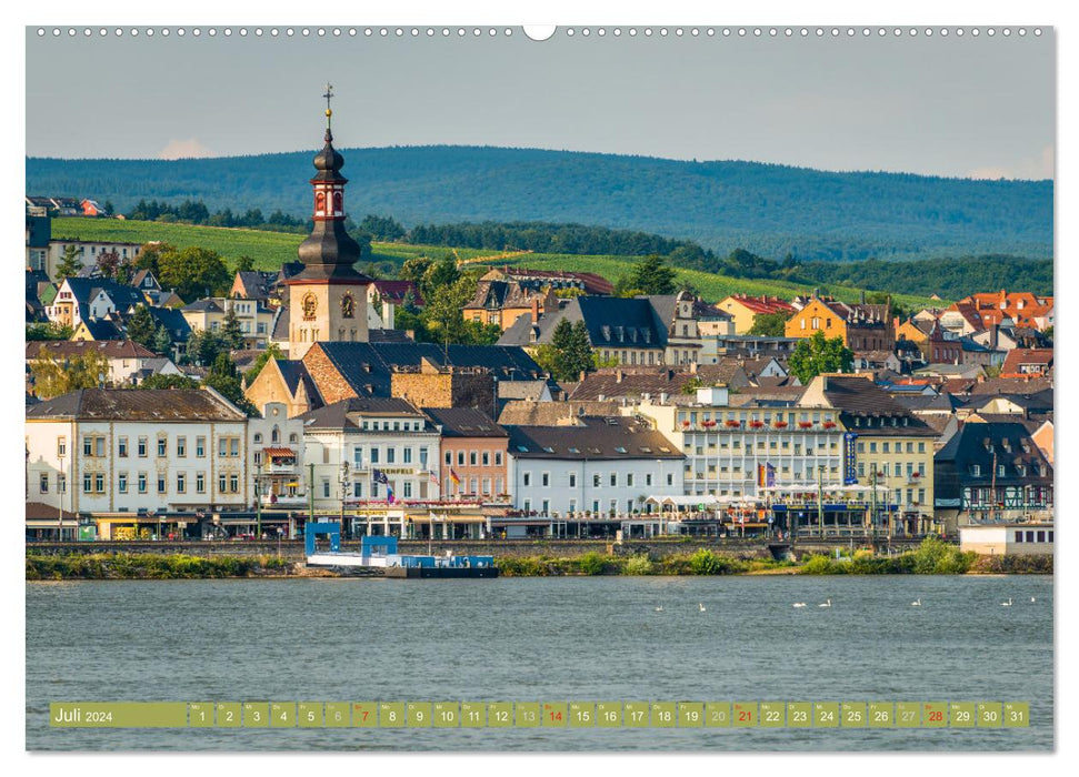 Paysage culturel du Rheingau (Calvendo Premium Calendrier mural 2024) 