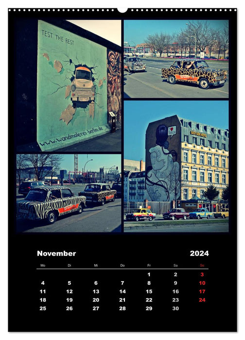 BERLIN / vertical (CALVENDO wall calendar 2024) 