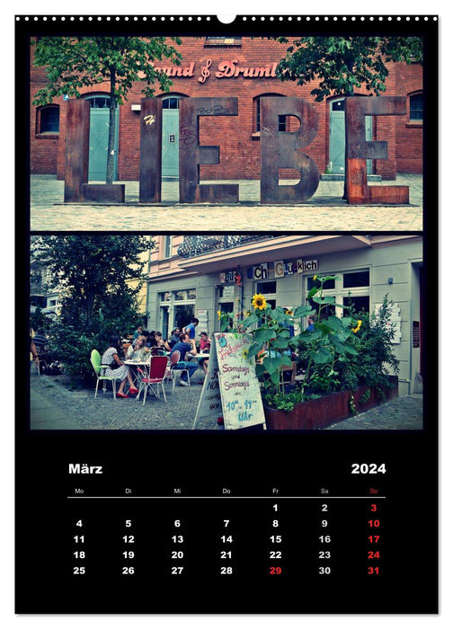 BERLIN / vertical (CALVENDO wall calendar 2024) 