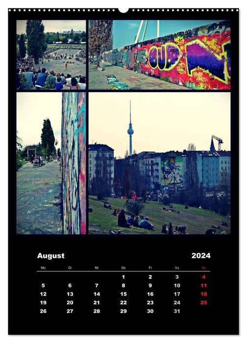 BERLIN / vertical (CALVENDO wall calendar 2024) 