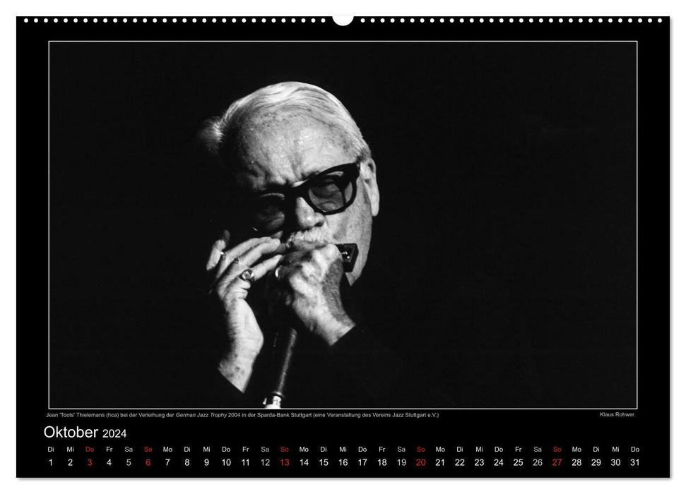 Jazz onstage (CALVENDO Premium Wall Calendar 2024) 