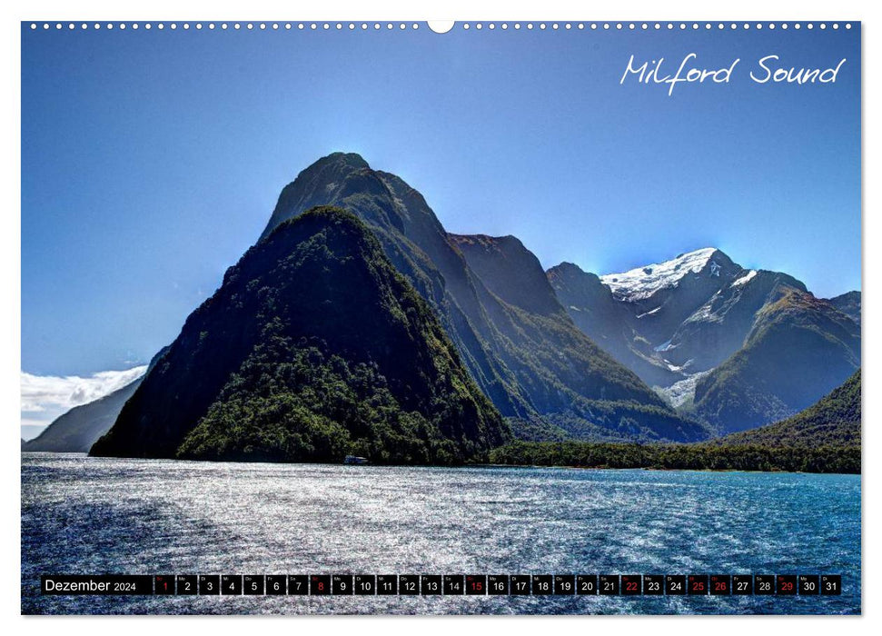 New Zealand (CALVENDO wall calendar 2024) 
