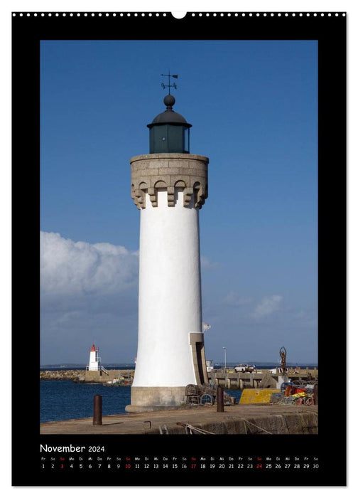 Lighthouses France (CALVENDO wall calendar 2024) 