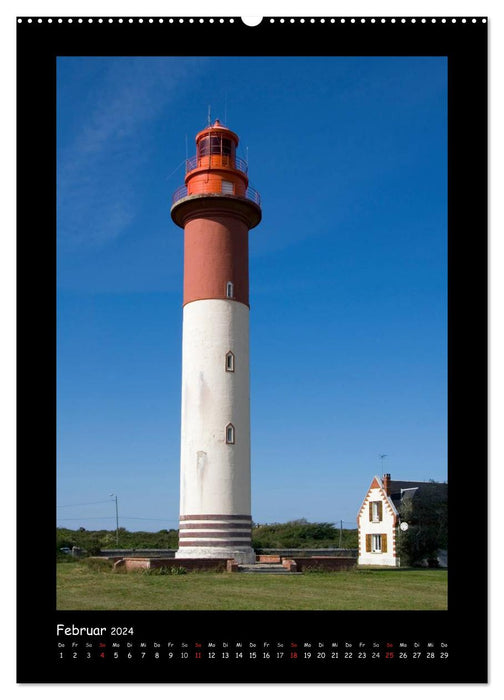 Lighthouses France (CALVENDO wall calendar 2024) 