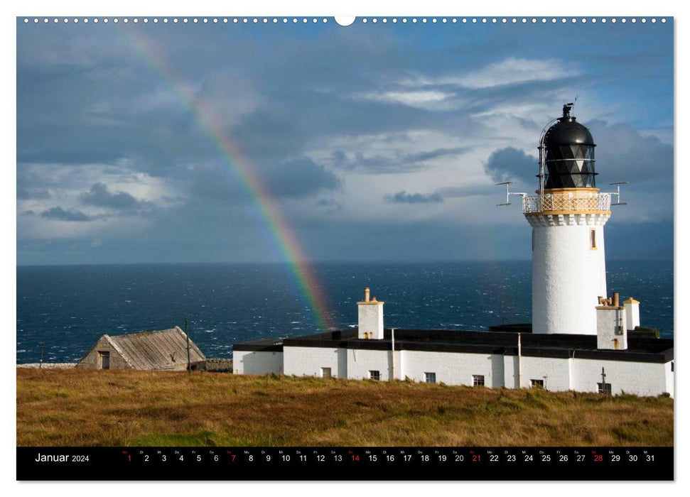 Lighthouses (CALVENDO wall calendar 2024) 