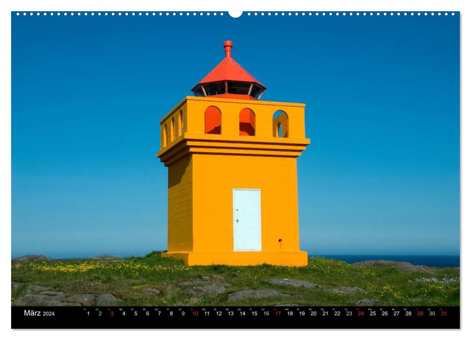 Lighthouses (CALVENDO wall calendar 2024) 