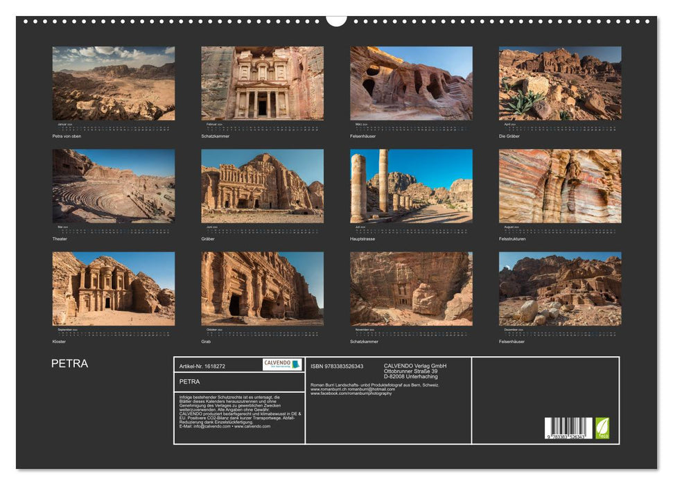 Petra (CALVENDO Wandkalender 2024)