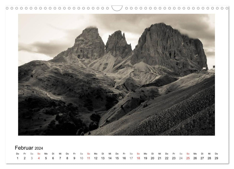 Tyrol du Sud (calendrier mural CALVENDO 2024) 