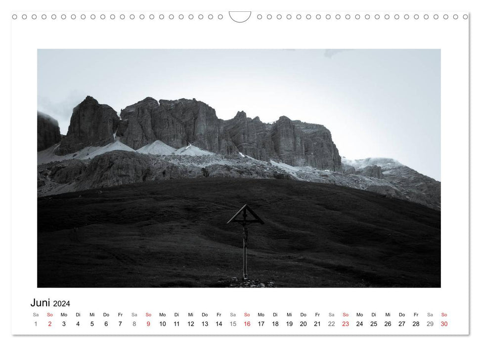 Tyrol du Sud (calendrier mural CALVENDO 2024) 