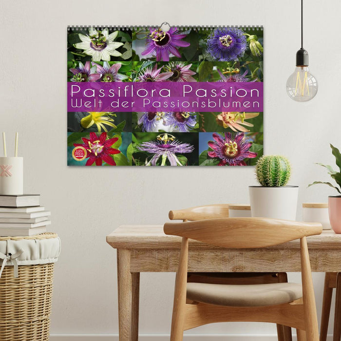 Passiflora Passion - Welt der Passionsblumen (CALVENDO Wandkalender 2024)