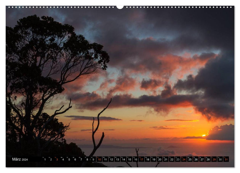 Hawai'i - Partie 2 (Calvendo Premium Wall Calendar 2024) 