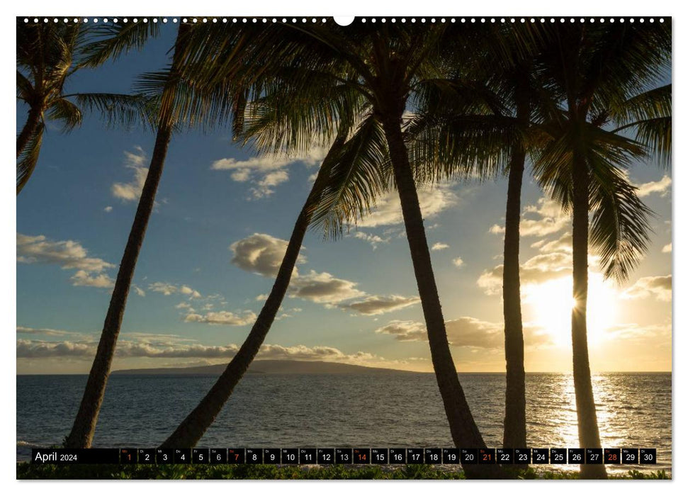 Hawai'i - Partie 2 (Calvendo Premium Wall Calendar 2024) 
