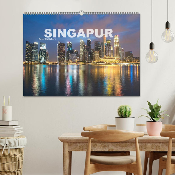 Singapour (calendrier mural CALVENDO 2024) 