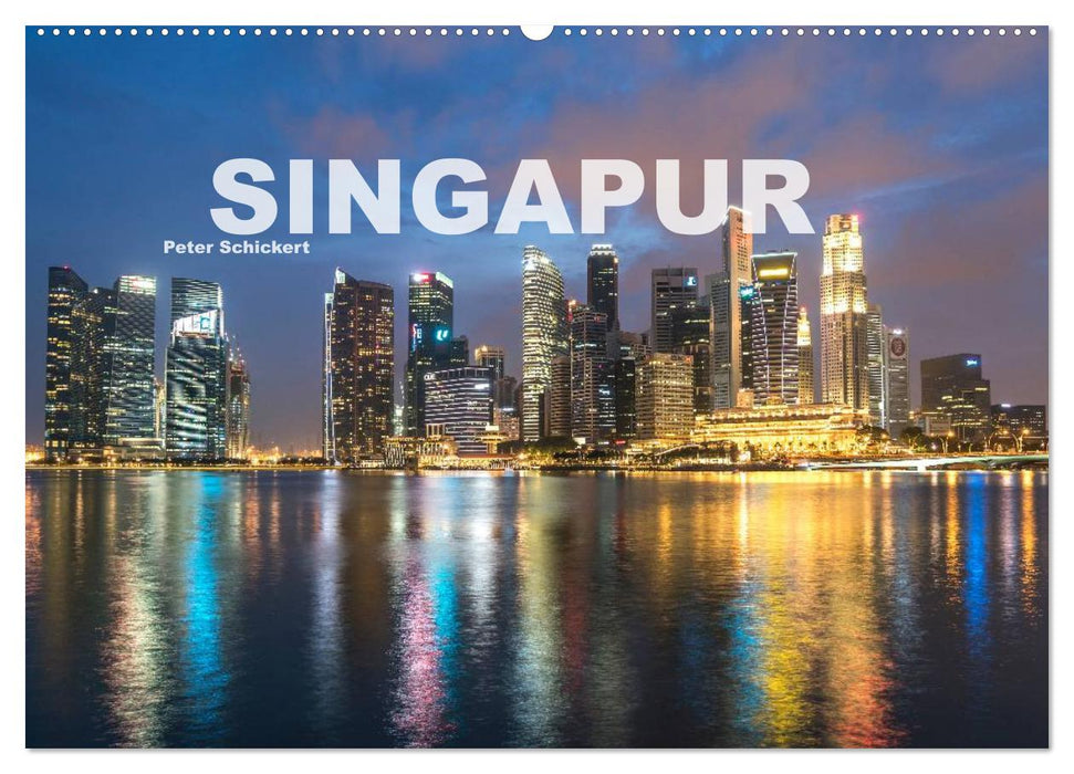 Singapour (calendrier mural CALVENDO 2024) 