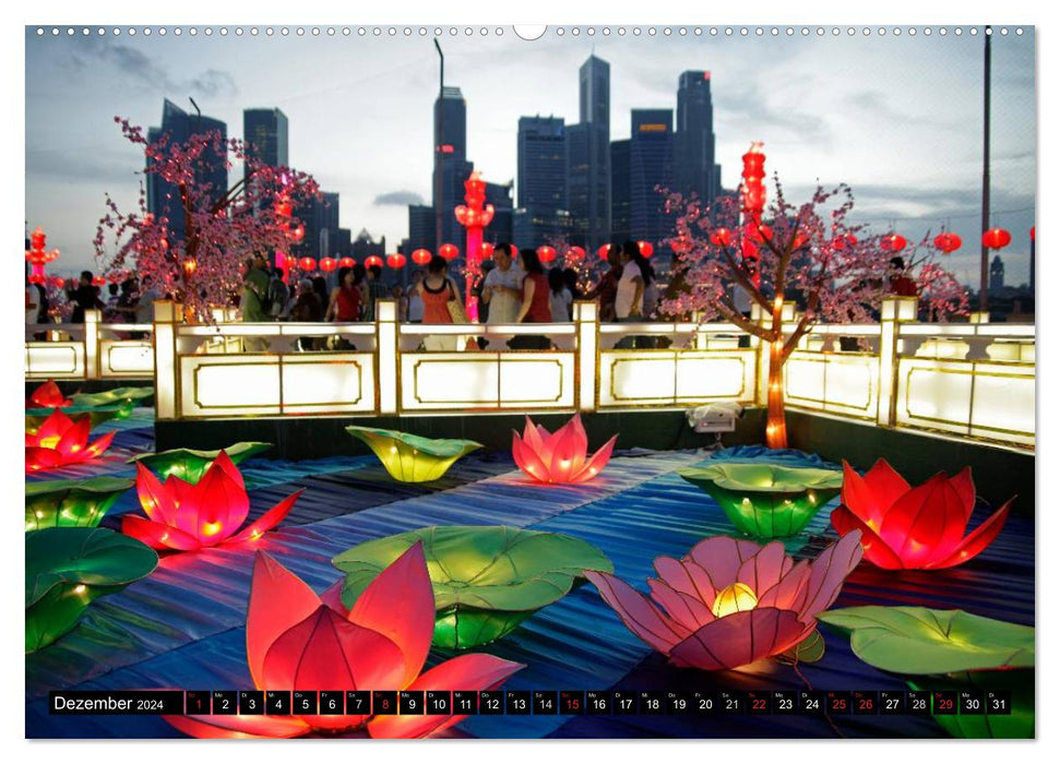 Singapore (CALVENDO wall calendar 2024) 