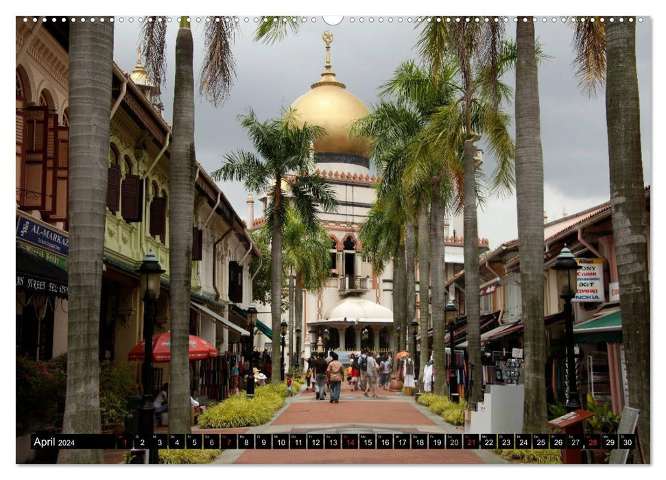 Singapore (CALVENDO wall calendar 2024) 