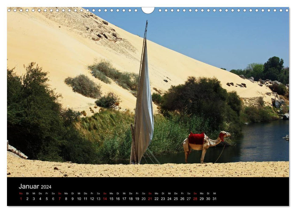 Egypte - Dans l'Empire des Pharaons (Calendrier mural CALVENDO 2024) 