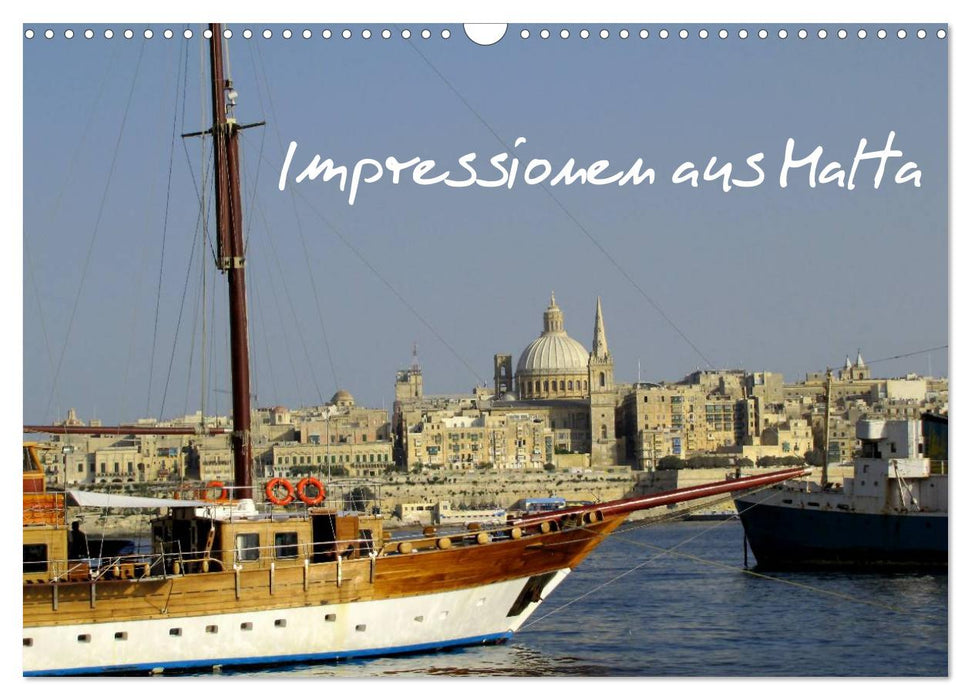 Impressionen aus Malta (CALVENDO Wandkalender 2024)
