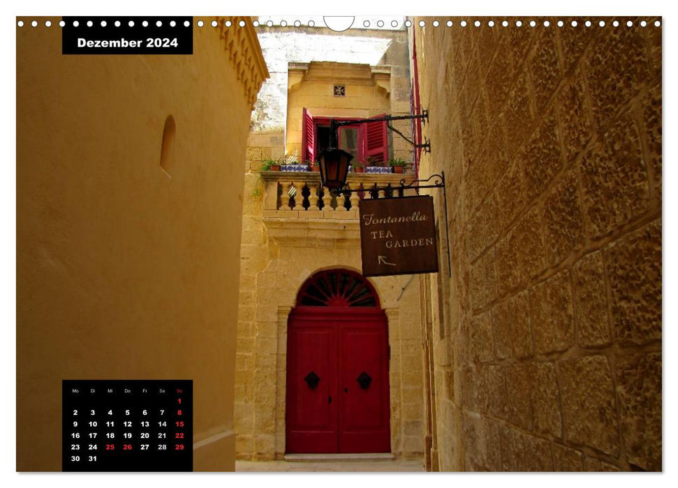 Impressionen aus Malta (CALVENDO Wandkalender 2024)