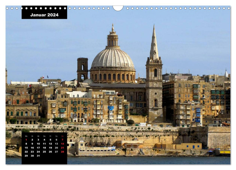 Impressions from Malta (CALVENDO wall calendar 2024) 