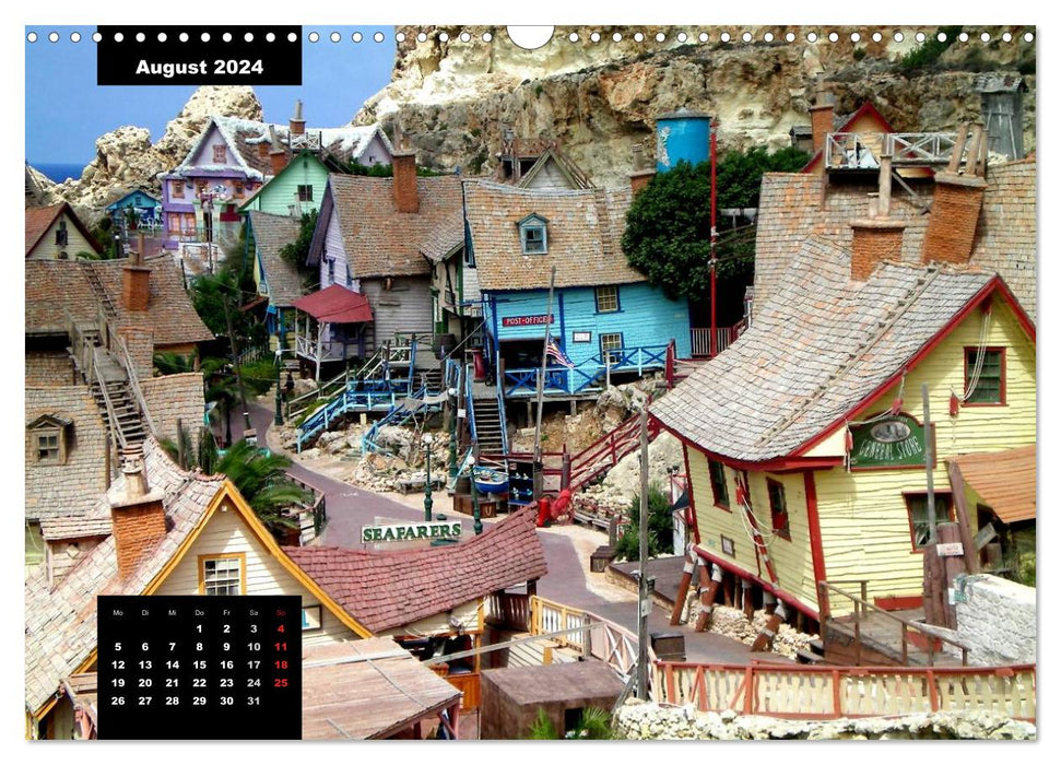 Impressions de Malte (calendrier mural CALVENDO 2024) 