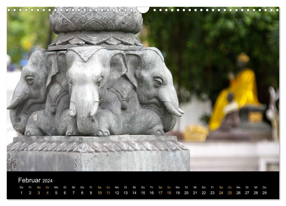 Erlebe Thailand (CALVENDO Wandkalender 2024)
