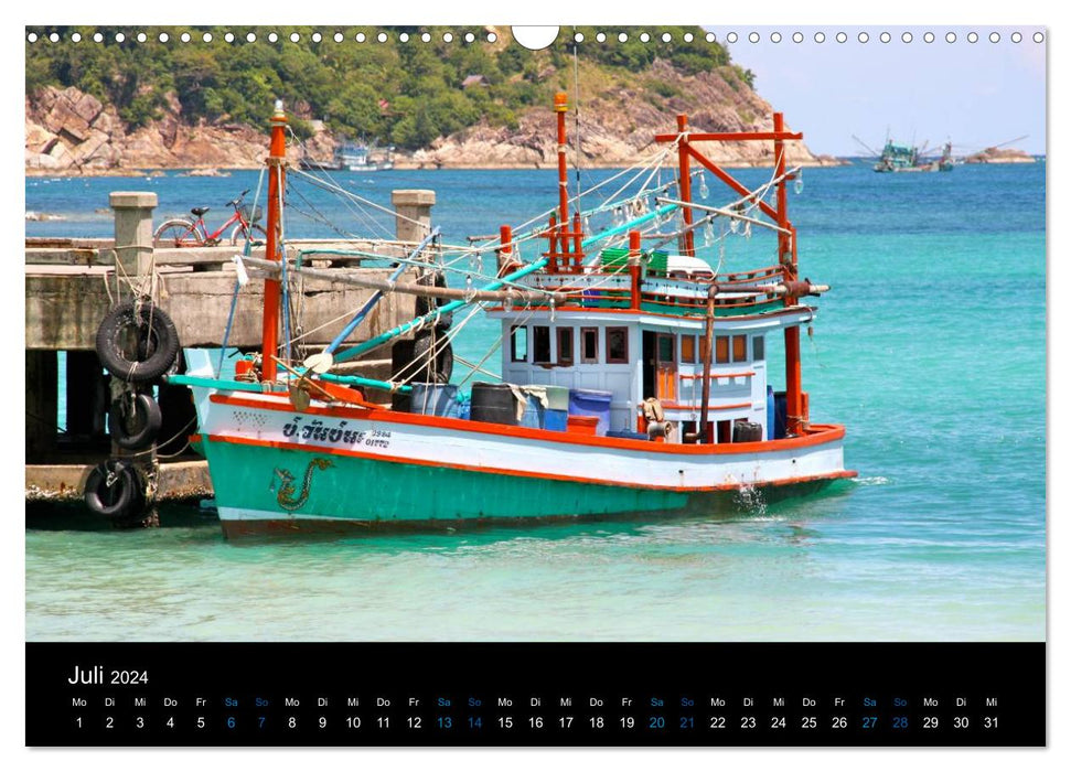 Erlebe Thailand (CALVENDO Wandkalender 2024)