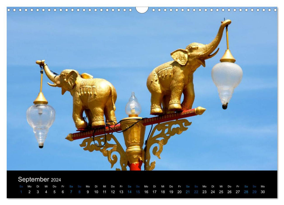 Erlebe Thailand (CALVENDO Wandkalender 2024)